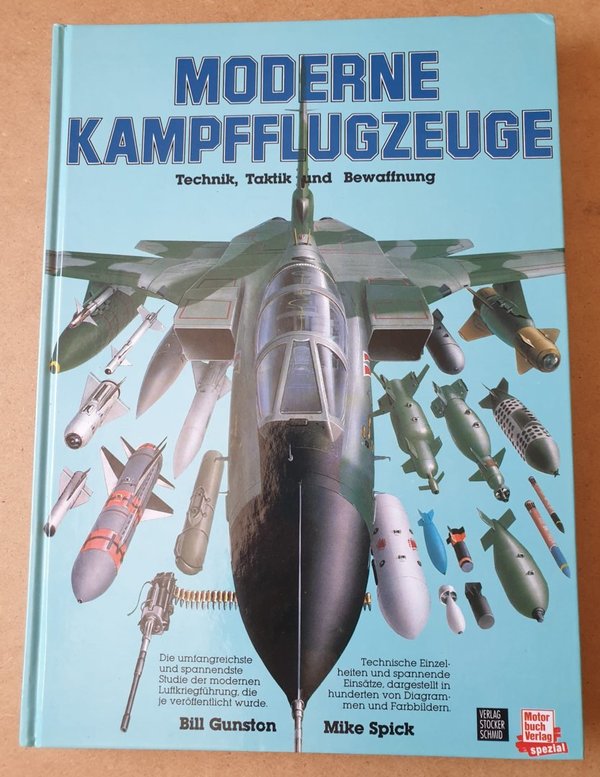 Buch Moderne Kampfflugzeuge Technik, Taktik und Bewaffnung