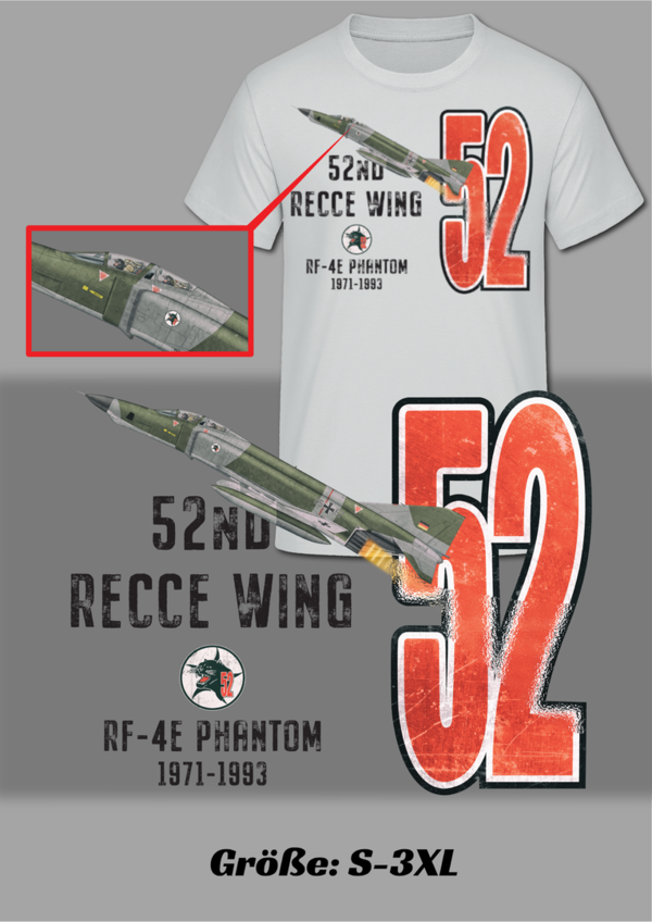 T-Shirt 52nd RECCE WING